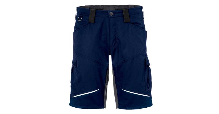 ACTIVIQ dunkelblau/anthrazit KUEBLER Stretchshorts -