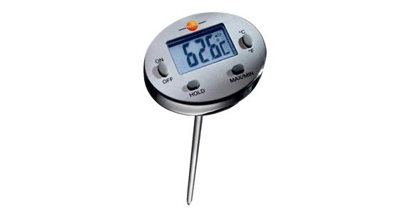 Mini-Einstech-Thermometer MB -40...+230°C, IP 67, °C/°F-Umschaltung