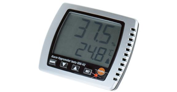 Thermohygrometer TESTO 608-H2 humidity/temp./dew point, LED alarm -10/+70°C