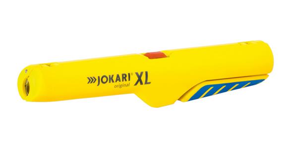 Jokari XL cable stripping tool in deep appliance sockets for cables dia. 8-13 mm