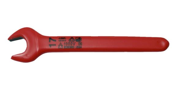 VDE single open-end wrench DIN 7446 AF 14 mm
