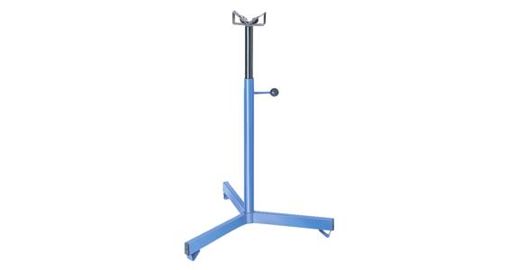 Material support stand f pipes up to 4 in adjust. height 680-1200 mm max. 500 kg