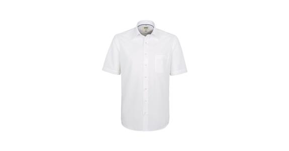 Short-sleeved shirt Business white size S