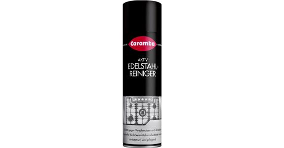 Caramba active stainless steel cleaner NSF tested 500 ml spray can