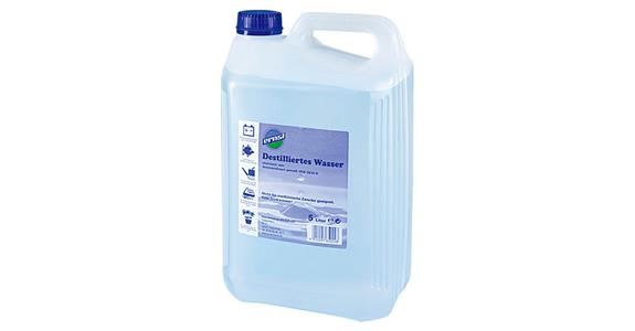 Distilled water 5 litre canister