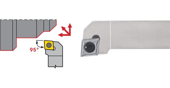 ATORN SCLC Klemmhalter Positiv Rechts SCLC R/L 2525 M09