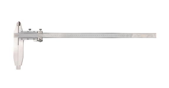 Präzisions-Werkstattmessschieber 0-500 mm mit Feineinstellung und Messerspitzen