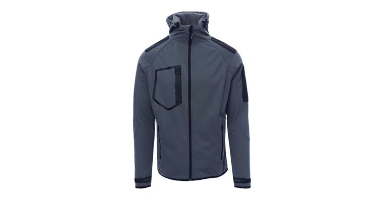 Softshell-Jacke Extreme stahlgrau Gr. 5XL