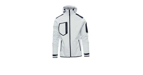 Softshell-Jacke Extreme weiss Gr. S