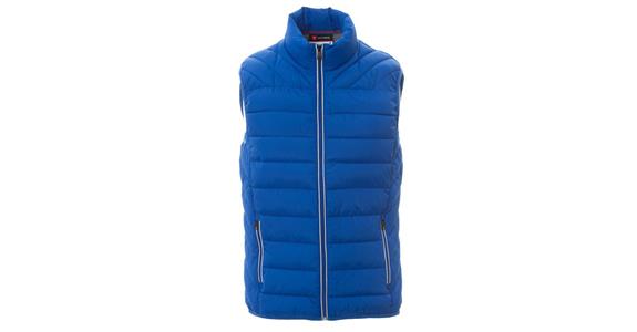 Time quilted vest royal blue size XS