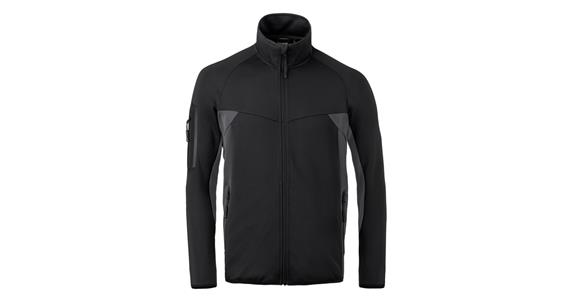 Stretchjacke AthletiQ schwarz/anthrazit Gr.S