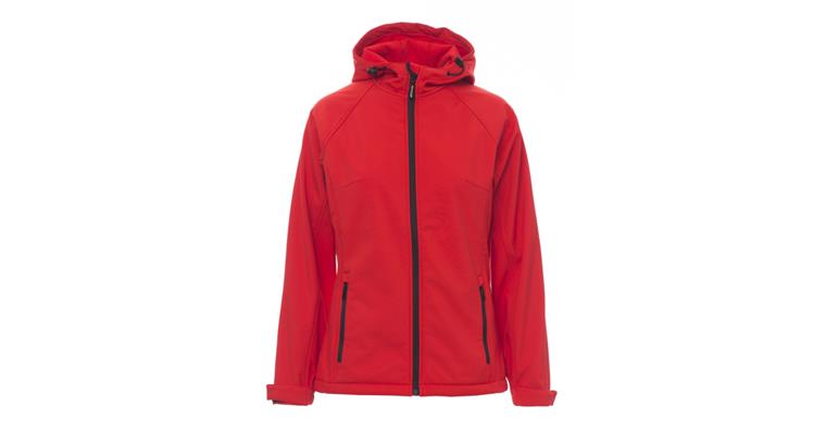 Damen Softshell-Jacke Gale Lady rot Gr.S