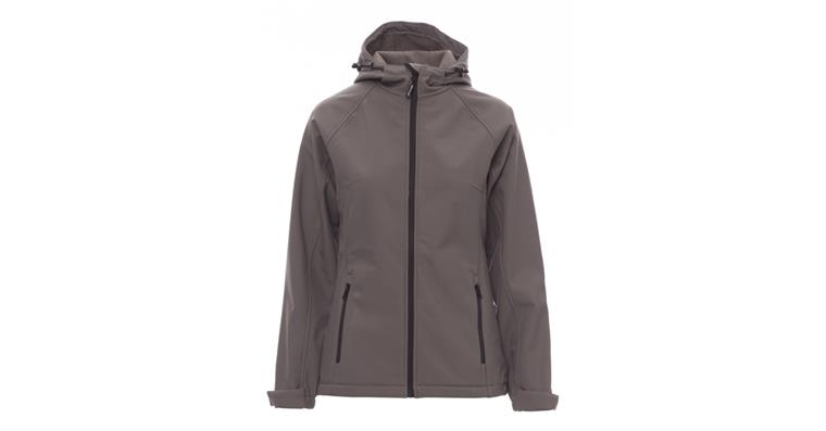 Damen Softshell-Jacke Gale Lady stahlgrau Gr.M