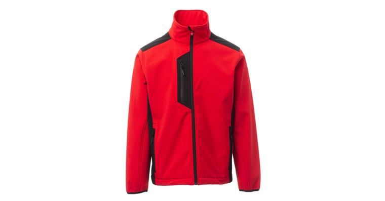 Softshell-Jacke Galway rot/schwarz Gr.S